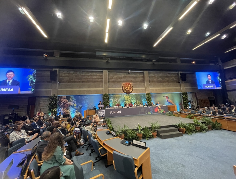 COP15主席、生态环境部部长黄润秋在第六届联合国环境大会期间积极推动“昆明-蒙特利尔全球生物多样性框架”落实5