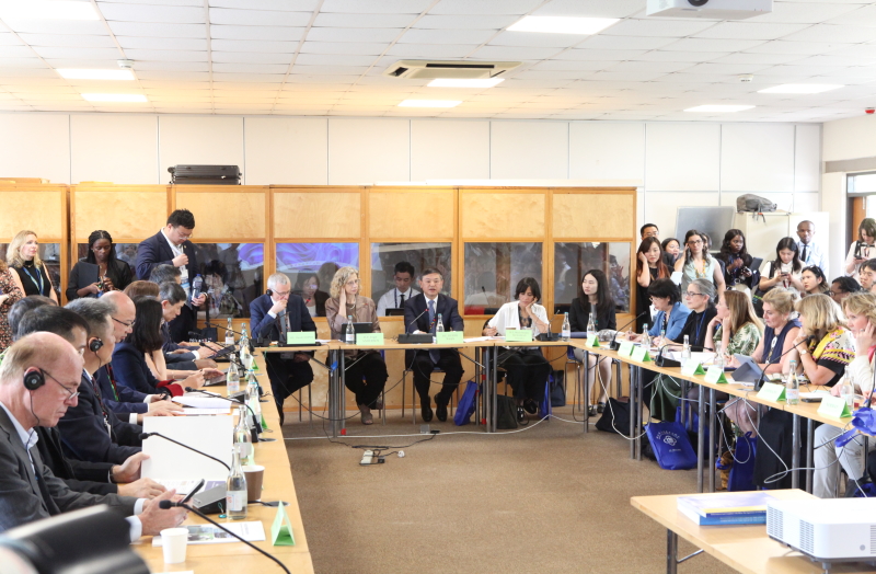 COP15主席、生态环境部部长黄润秋在第六届联合国环境大会期间积极推动“昆明-蒙特利尔全球生物多样性框架”落实3