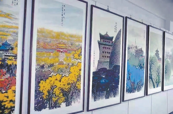 中轴线激发艺术家创作热情