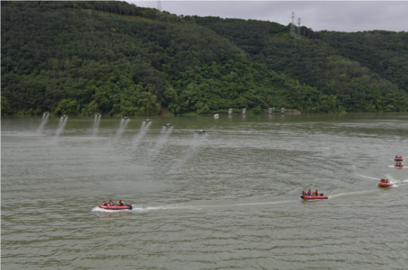 云南省2024年澜沧江流域“一河一策一图”突发环境事件综合应急演练举行4