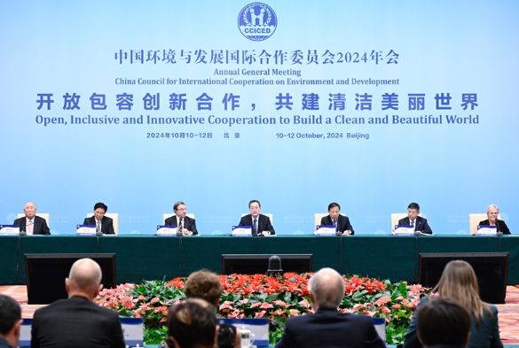 丁薛祥出席中国环境与发展国际合作委员会2024年年会并讲话