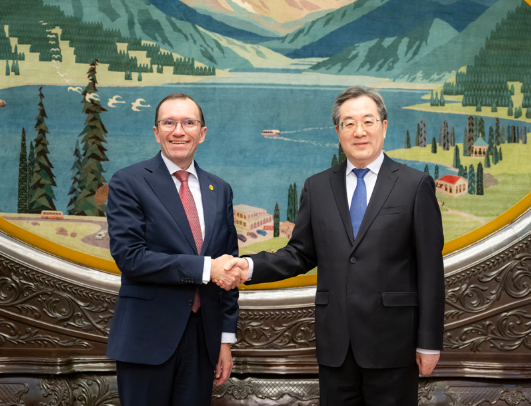 丁薛祥会见挪威外交大臣艾德 丁薛祥会见挪威外交大臣艾德