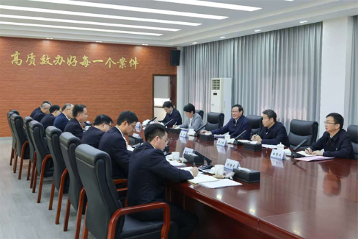 应勇到安徽检察机关宣讲党的二十届四中全会精神并调研4 应勇到安徽检察机关宣讲党的二十届四中全会精神并调研4