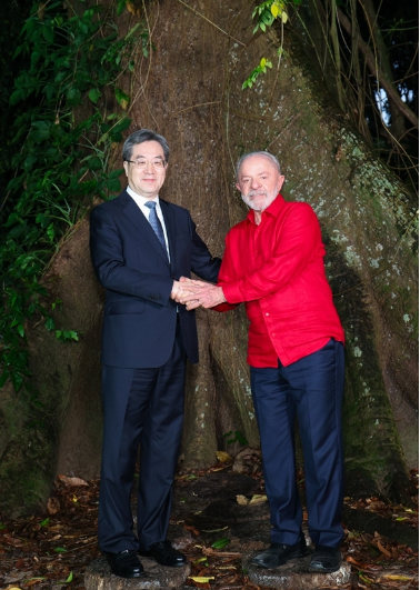 丁薛祥访问巴西 丁薛祥访问巴西