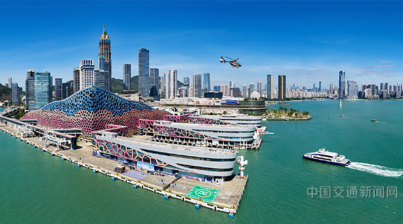 广东深圳国际邮轮母港正式启用跨境直升机出入境功能